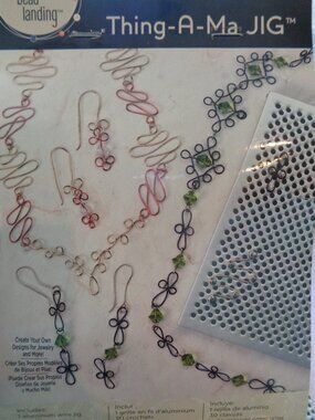 Bead Landing Thing-A-Ma Jig Create Your Own Jewelry Designs